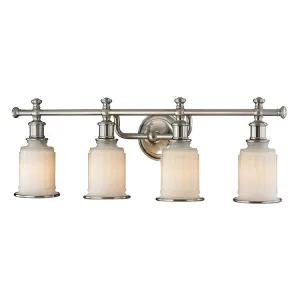 Acadia Four-Light LED Bathroom Vanity Fixture