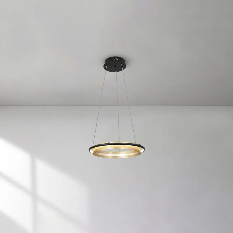 Acrylic LED Round Chandelier