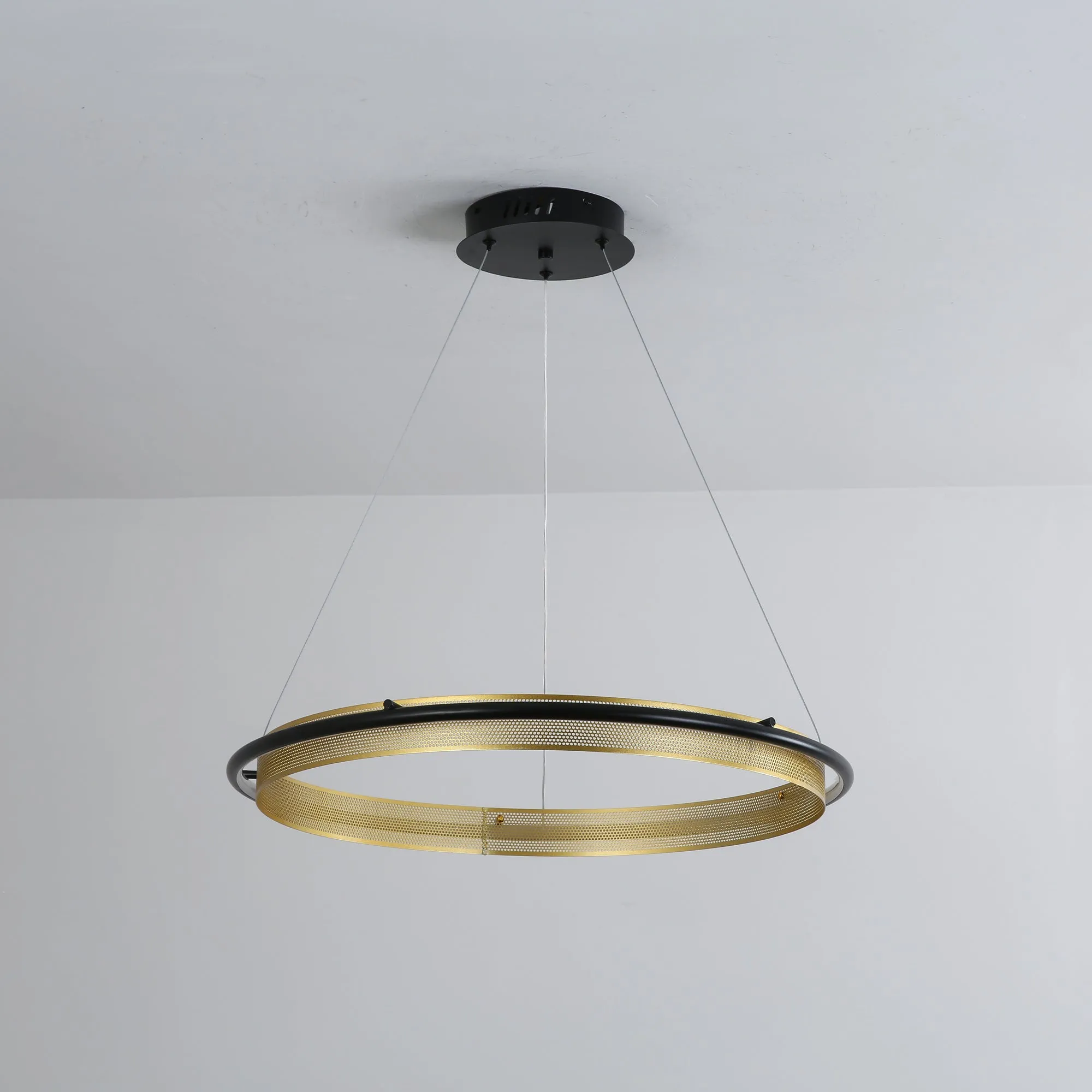 Acrylic LED Round Chandelier