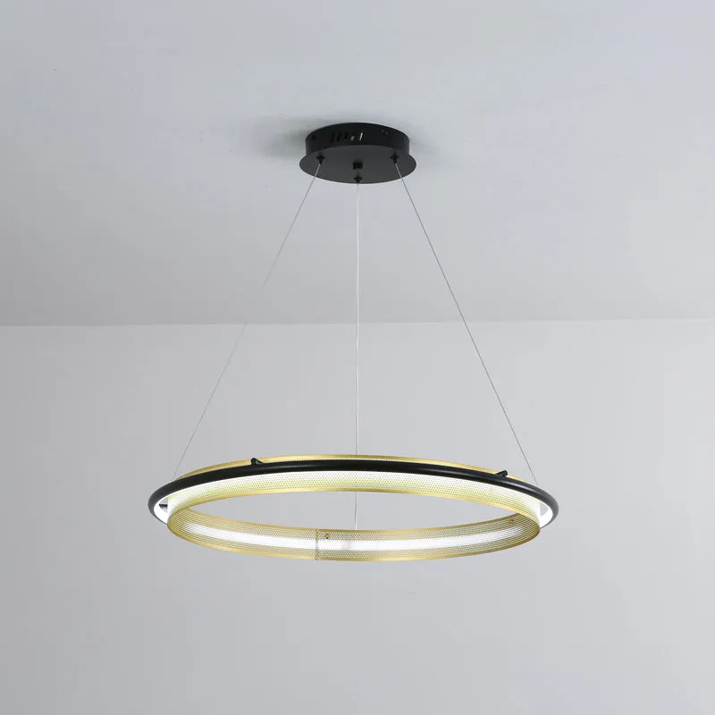 Acrylic LED Round Chandelier