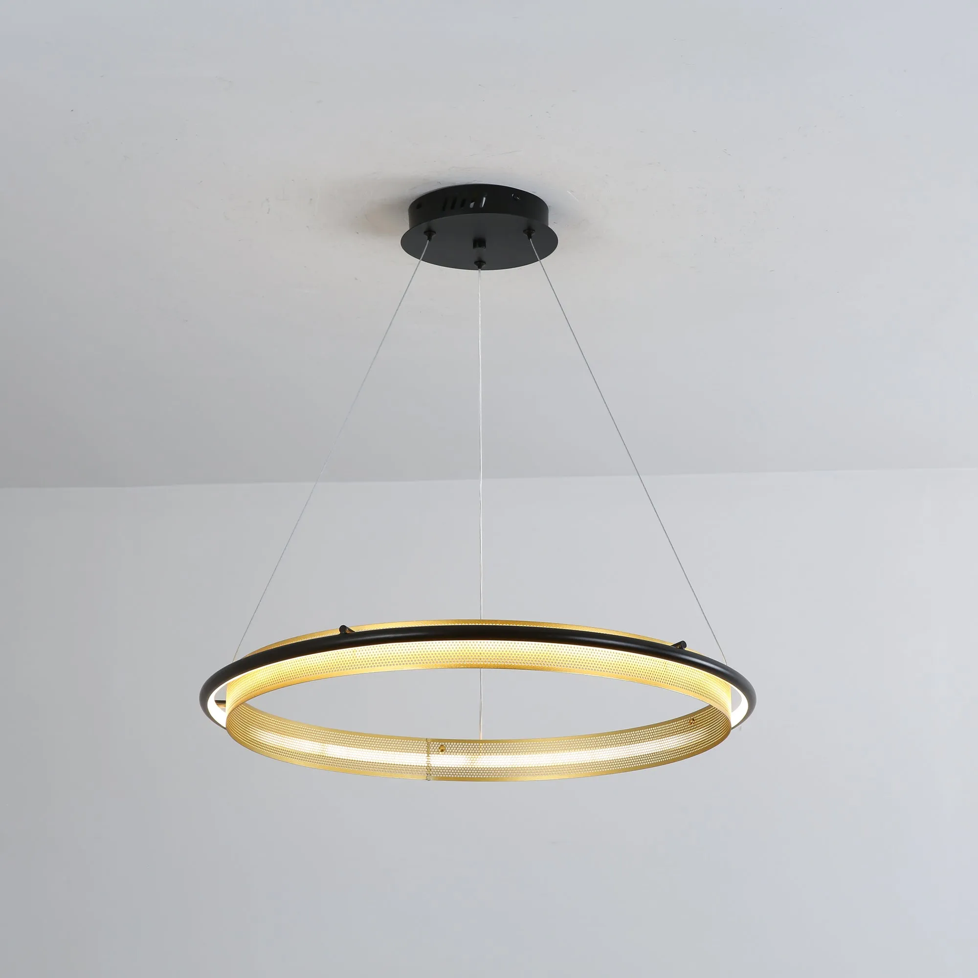 Acrylic LED Round Chandelier