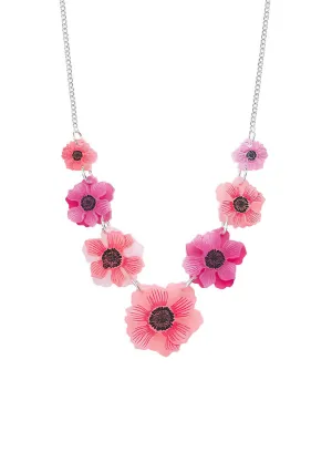 Anemone Flower Necklace