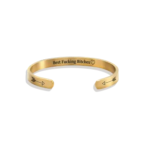 Best Fucking Bitches Personalizable Cuff Bracelet