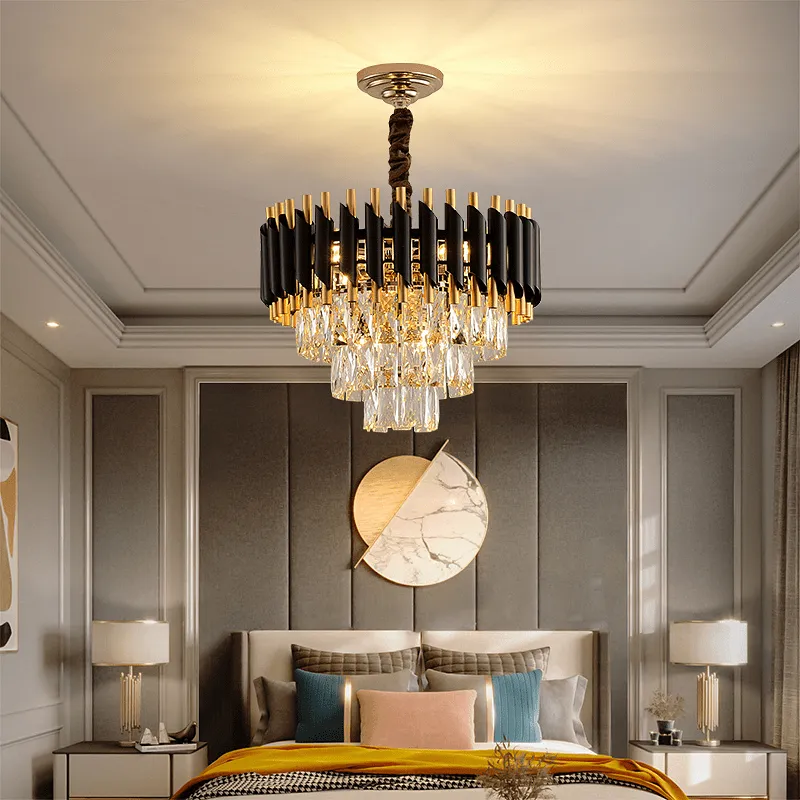 Black Mamba Round Chandelier