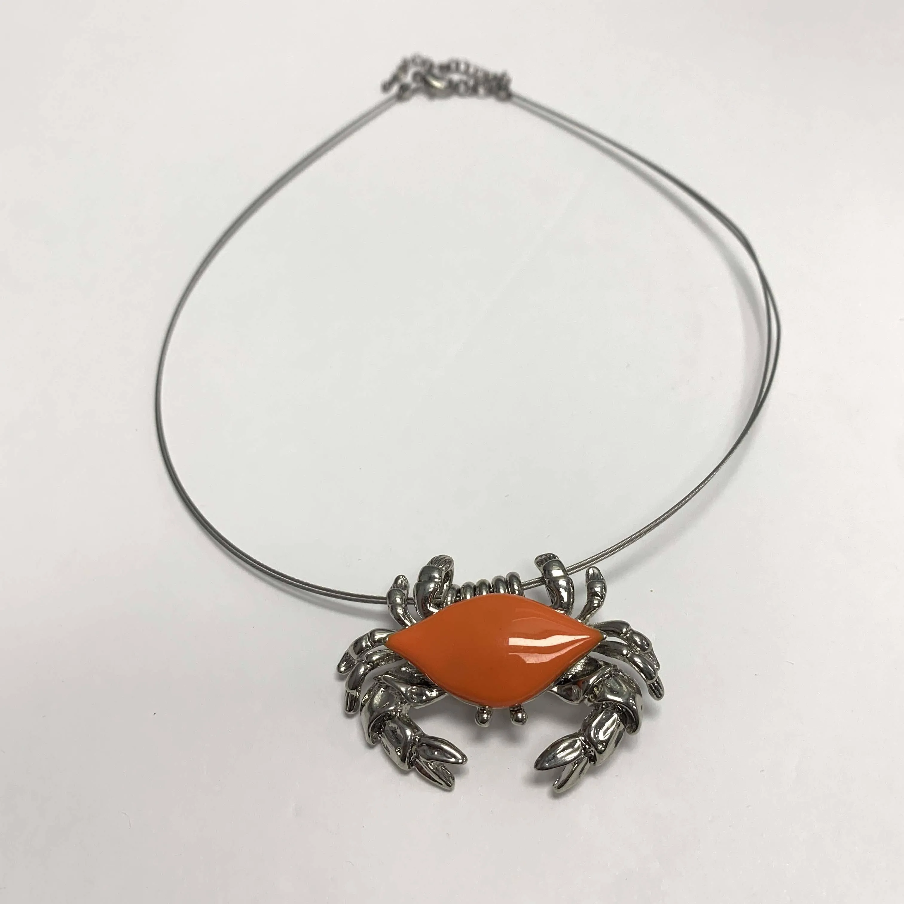 Crab / Necklace Brooch