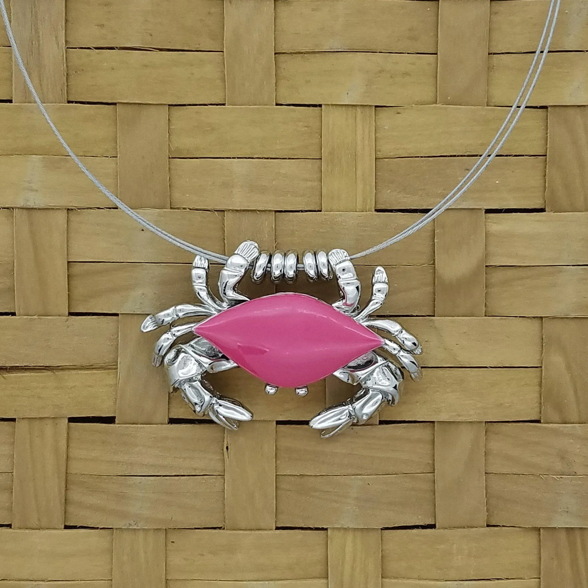 Crab / Necklace Brooch