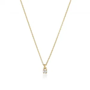 Diamond Jewellery 18ct Gold Diamond Necklace NDQ148