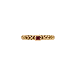 Fope Souls Collection 18k Yellow Ruby Flex'it Ring