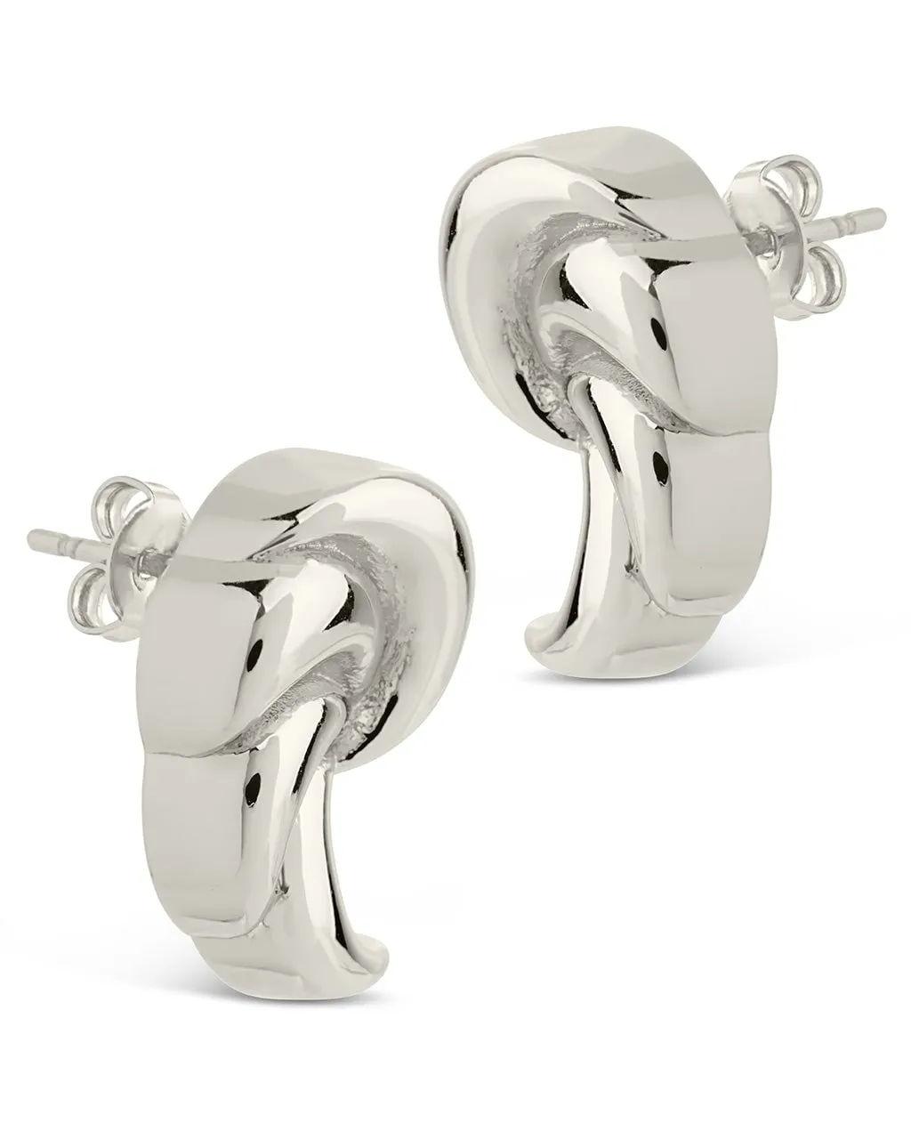 French Horn Stud Earrings