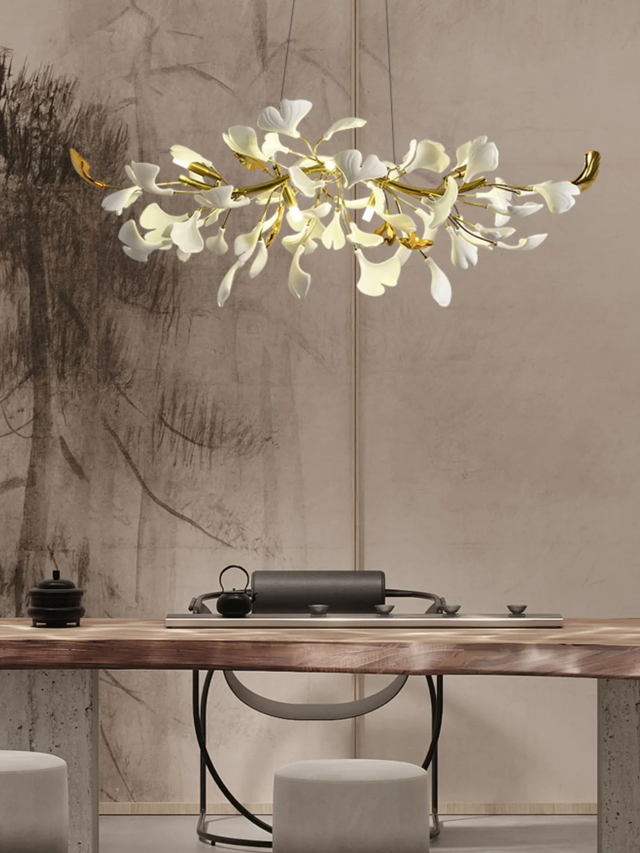 Gingko Chandelier D