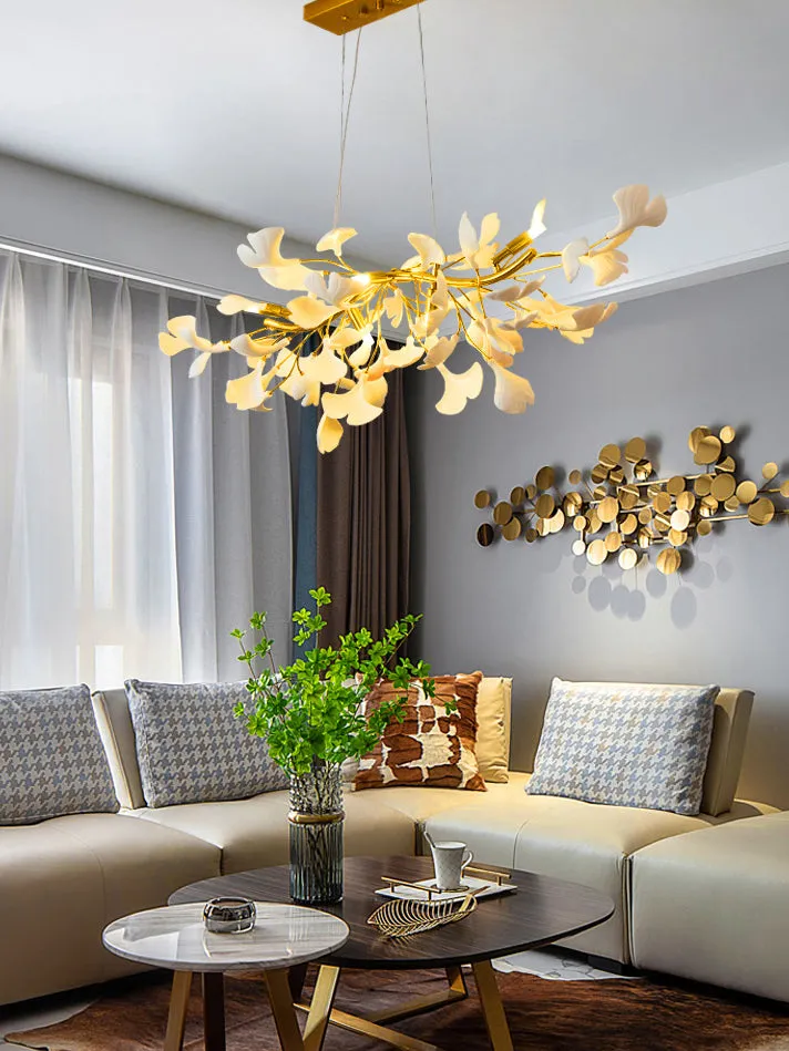 Gingko Chandelier D