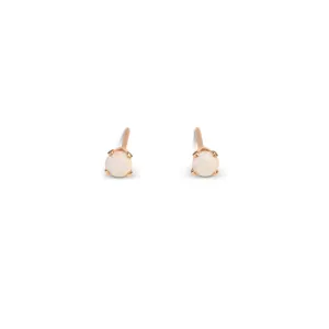 Gold Filled Lab Opal Studs