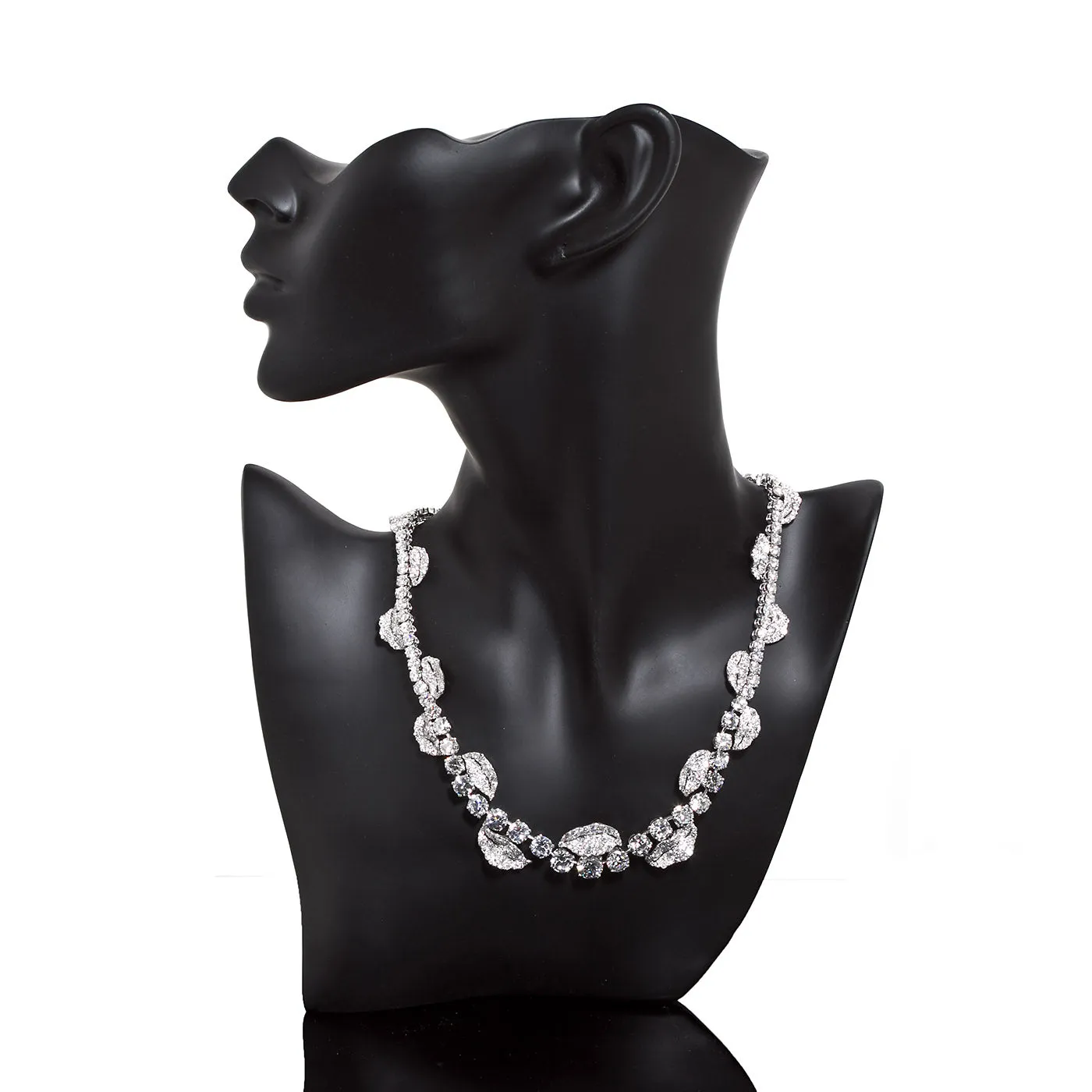 Grand French Garland Diamond Rivieré Necklace