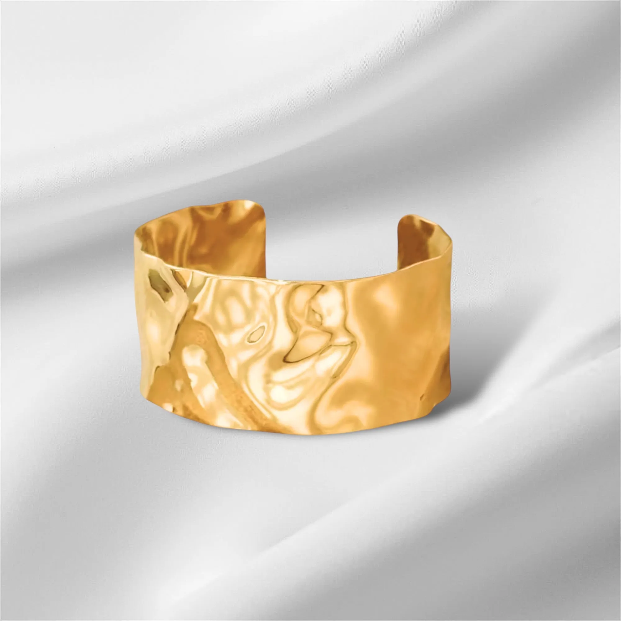 Hammered Cuff Bracelet