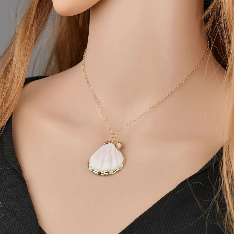 Heartbeats Seashell Necklace Set Of 3