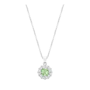 J Goodin Cubic Zirconia Classic Wedding Anniversary Style Bella Bridal Pendant in Peridot For Women