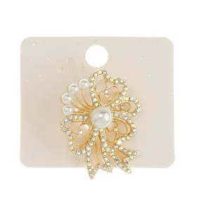 JAH45496-Rhinestone Brooch