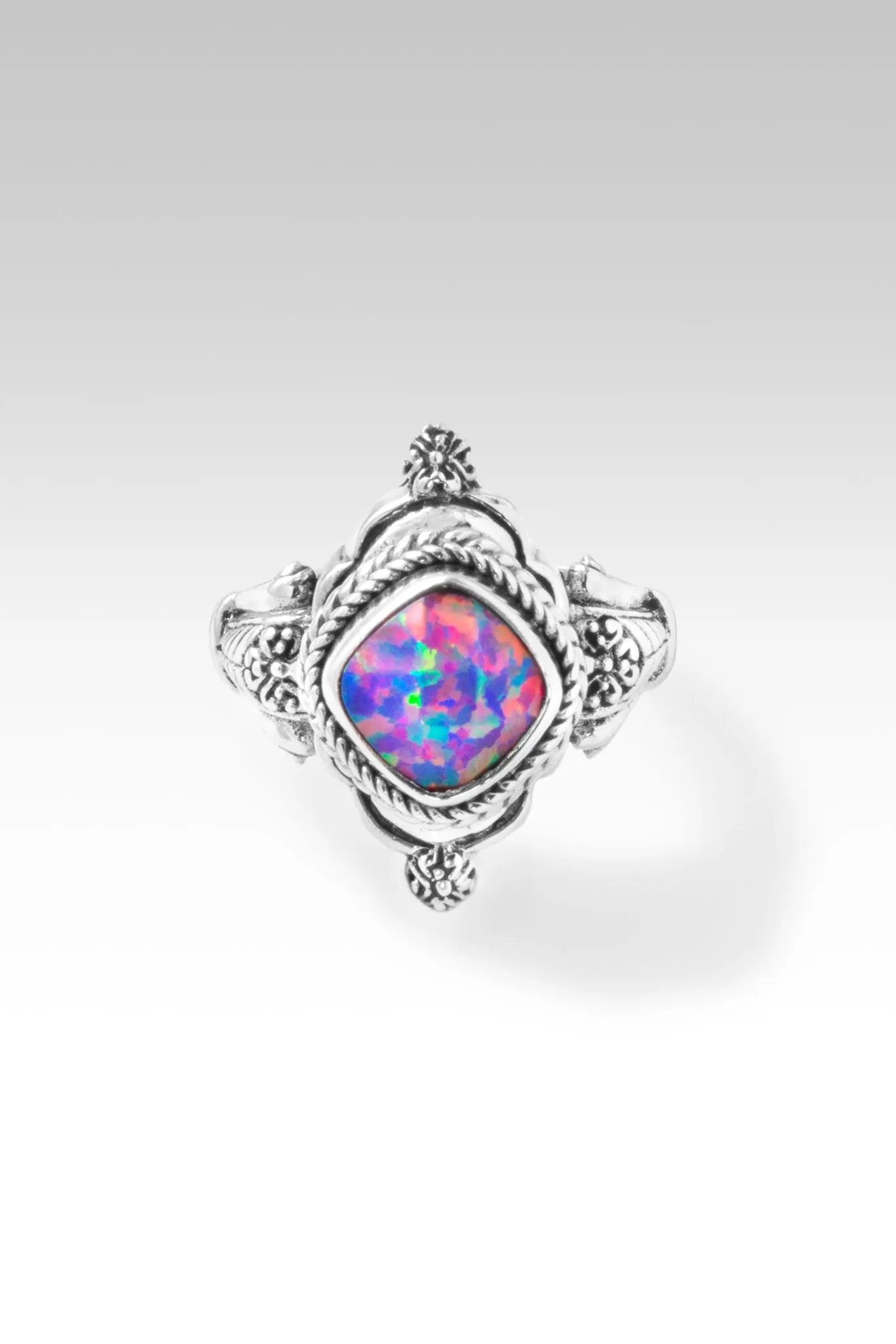 Lasting Change Ring™ in Multi Lavendar Simulated Opal