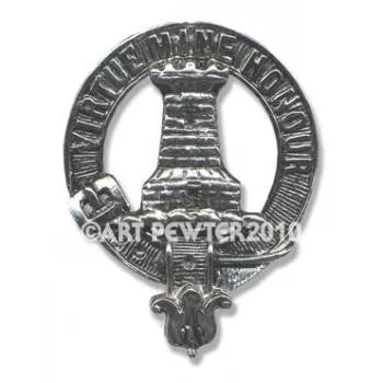 MacLean Clan Crest Brooch