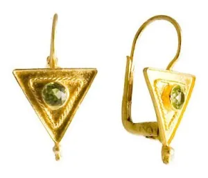 Marc Antony Byzantine Peridot Earrings