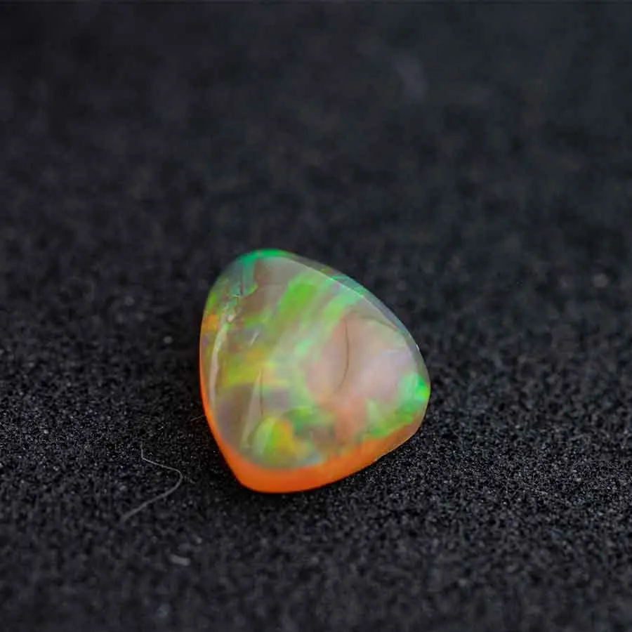 Natural Triangular African Opal Ethiopian Opal