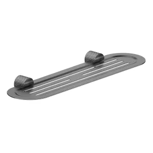 Opal Bathroom Shelf 420mm Graphite 2587A-GR