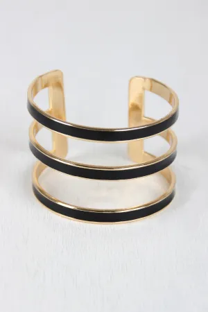 Open Stripe Cuff