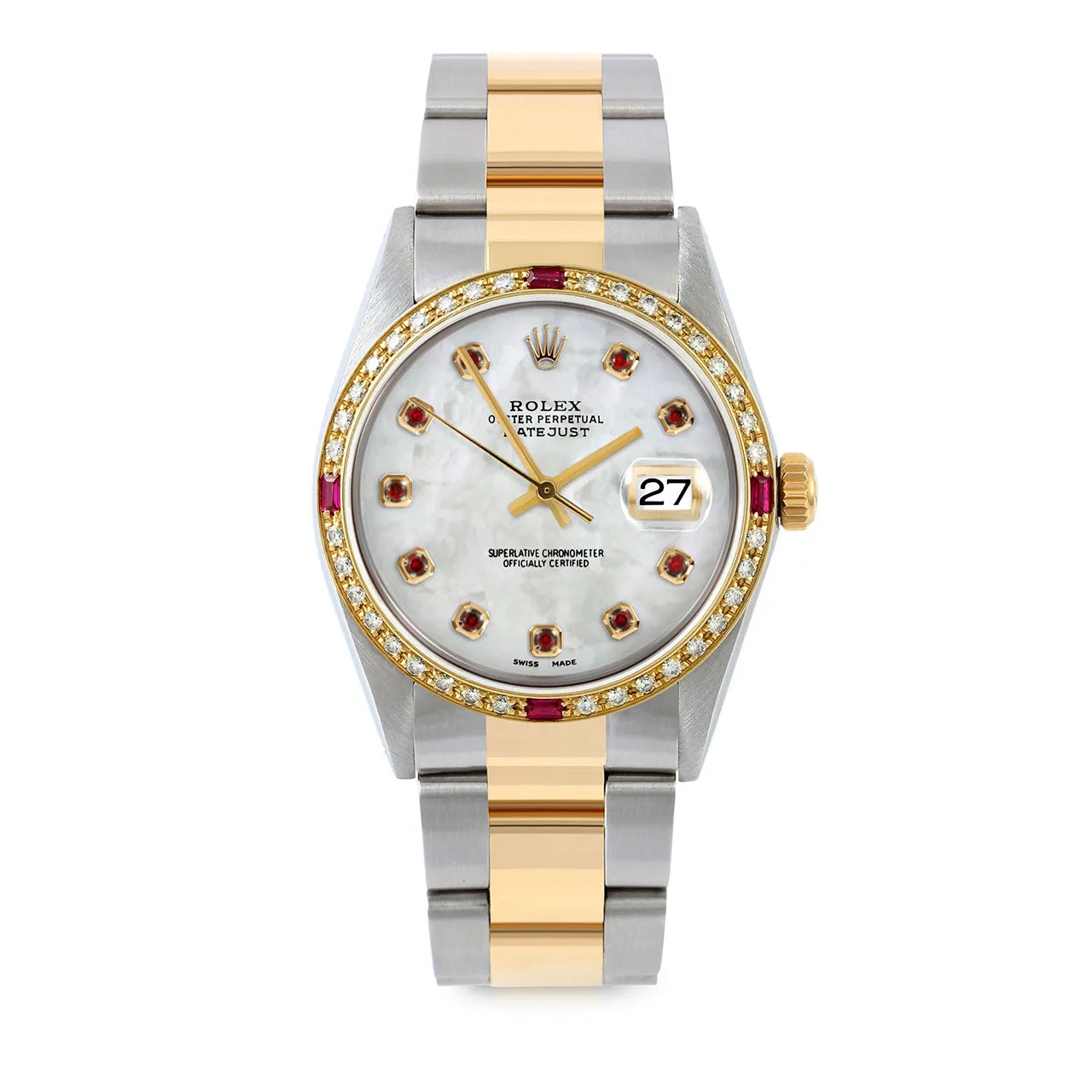 Rolex Datejust 36mm | 16013-WMOP-RBY-AM-4RBY-OYS