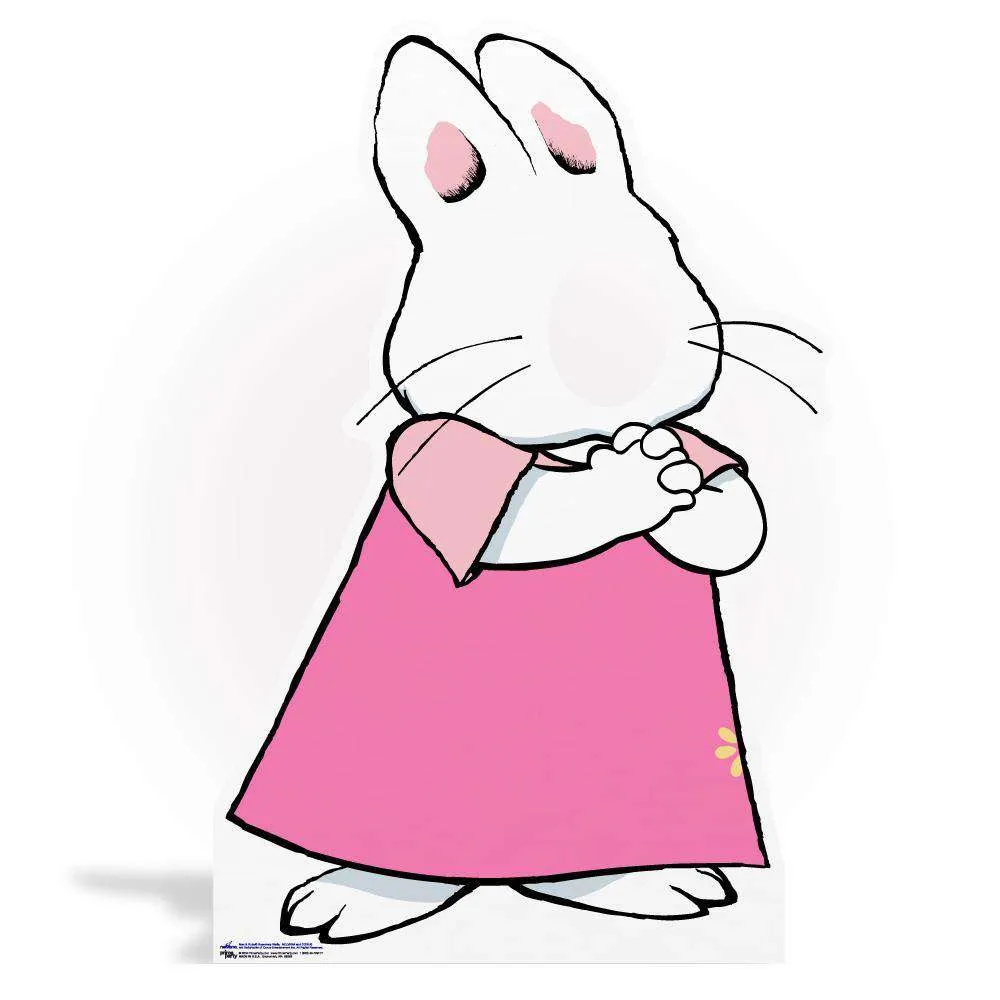 Ruby Bunny Cardboard Cutout and Stand-In | Max and Ruby Collection