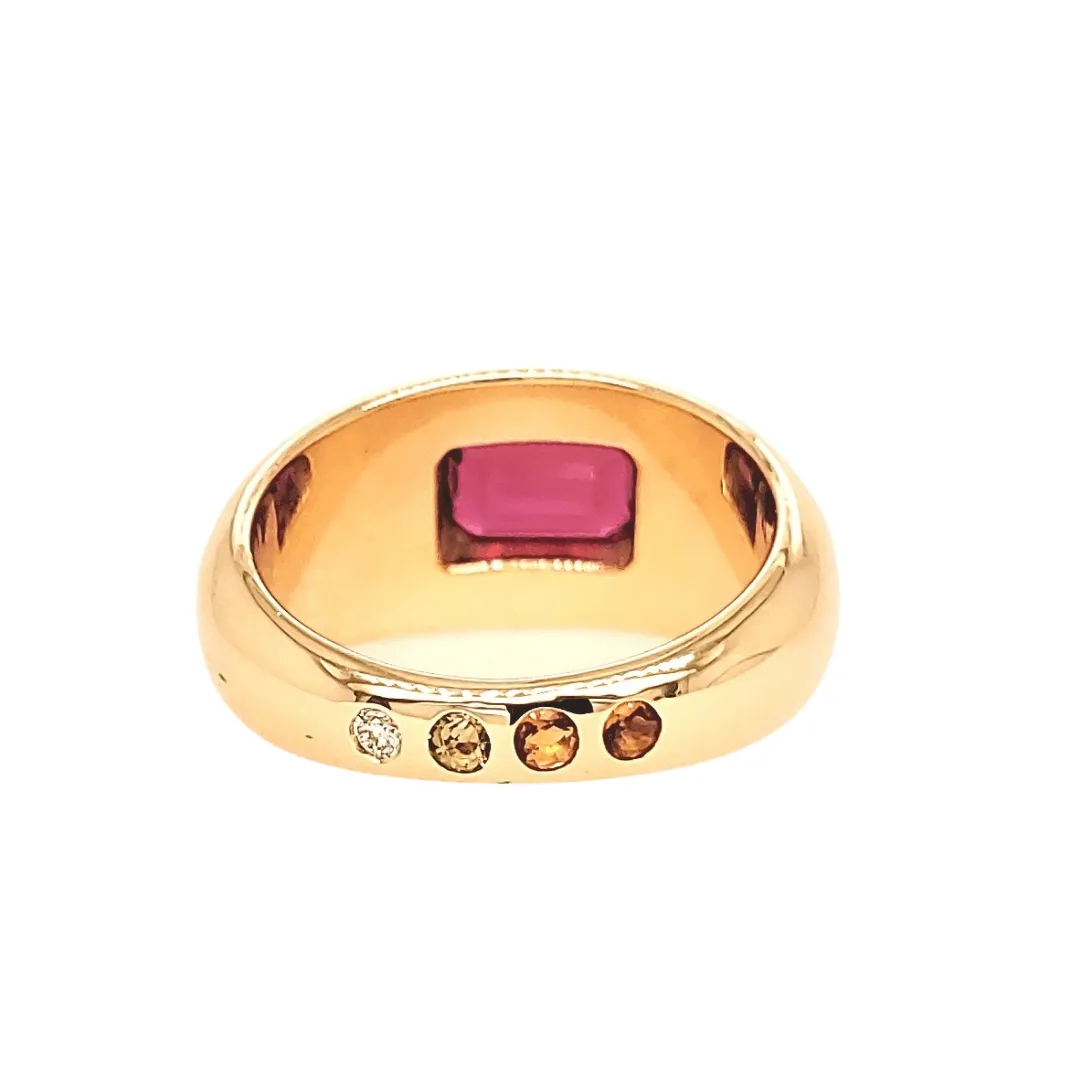 Ruby Star Ring