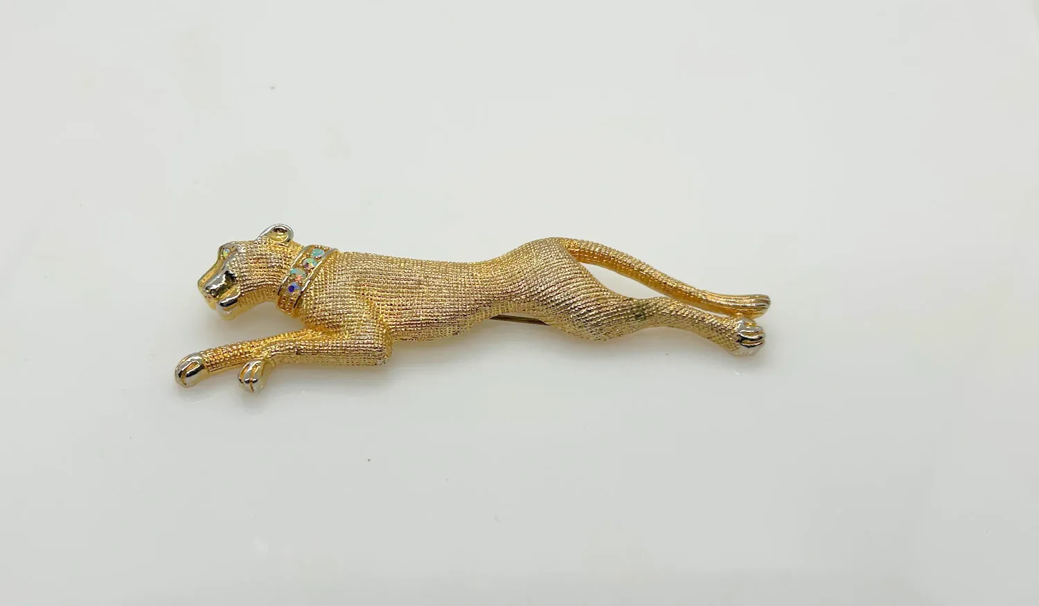 Running Panther Brooch