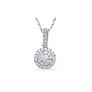 S Kashi & Sons Fashion Diamond Pendant P3311WG