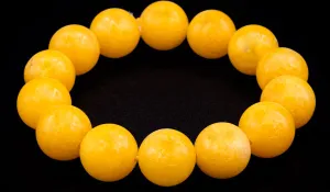 Yellow Calcite Natural Gemstone Bracelet