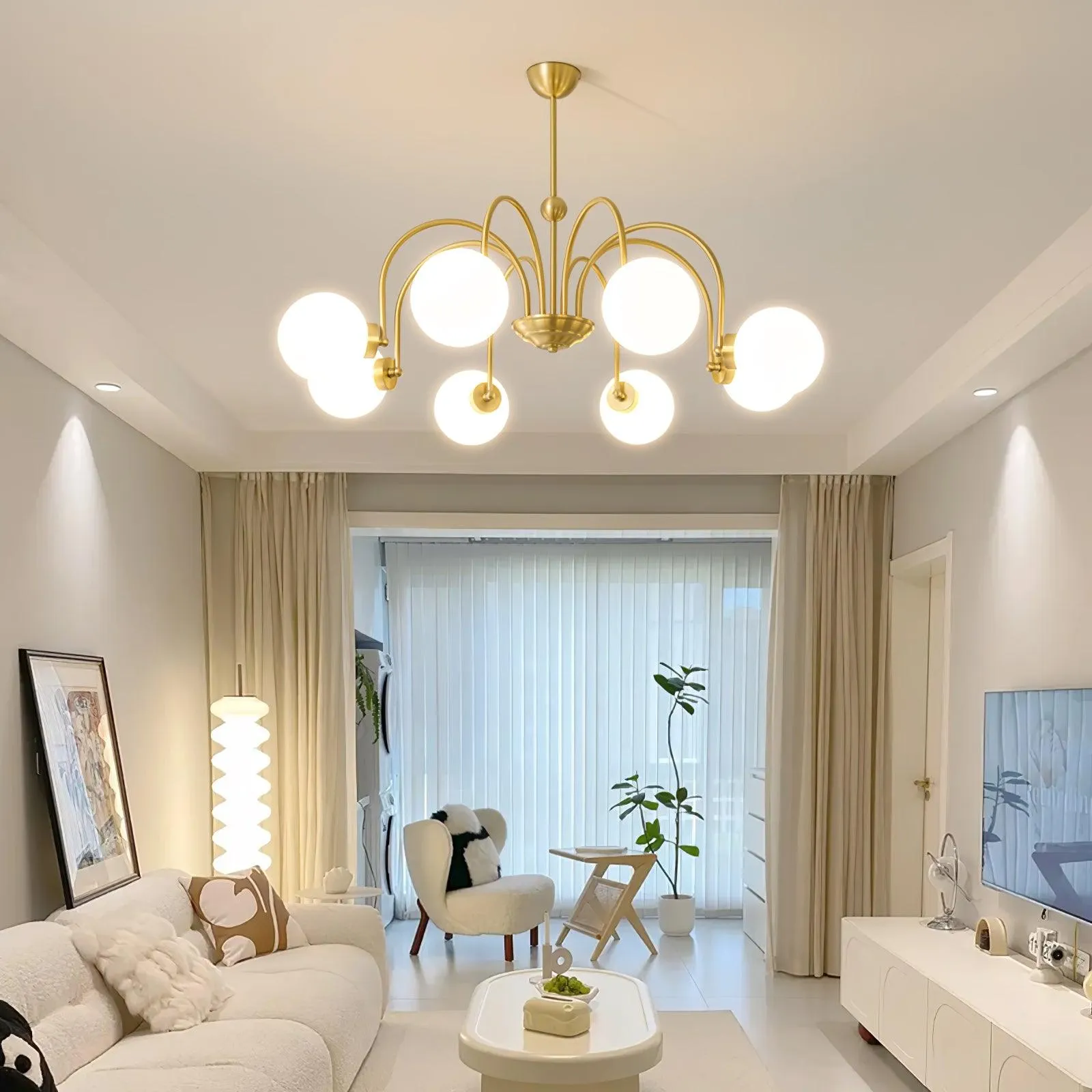 Yisu Brass Chandelier